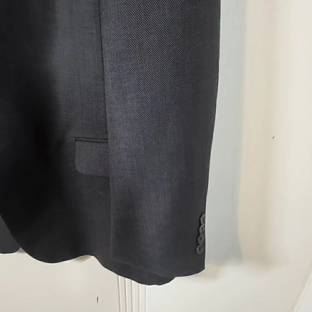 Plus Size Concepts by Claiborne Men's Gray Wool Jacket